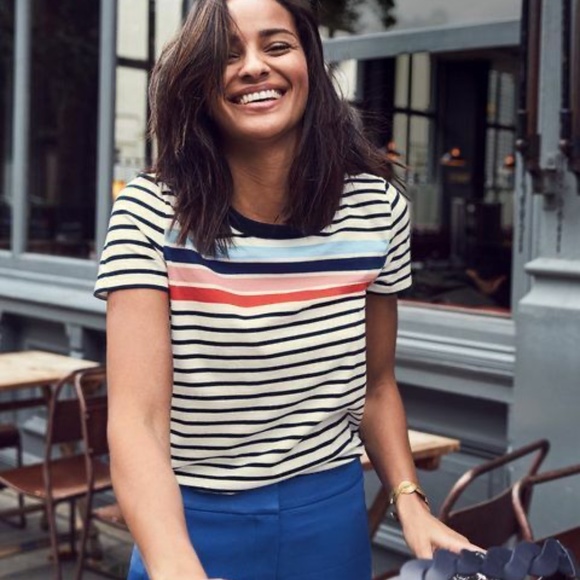 Boden Short Sleeve CREW NECK - Picture 5 of 5